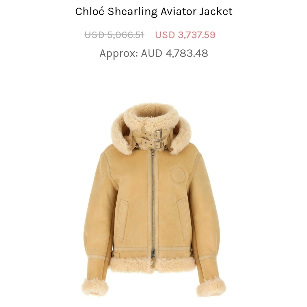 RM2 Shearling reversible jacket - Picture 14 of 15